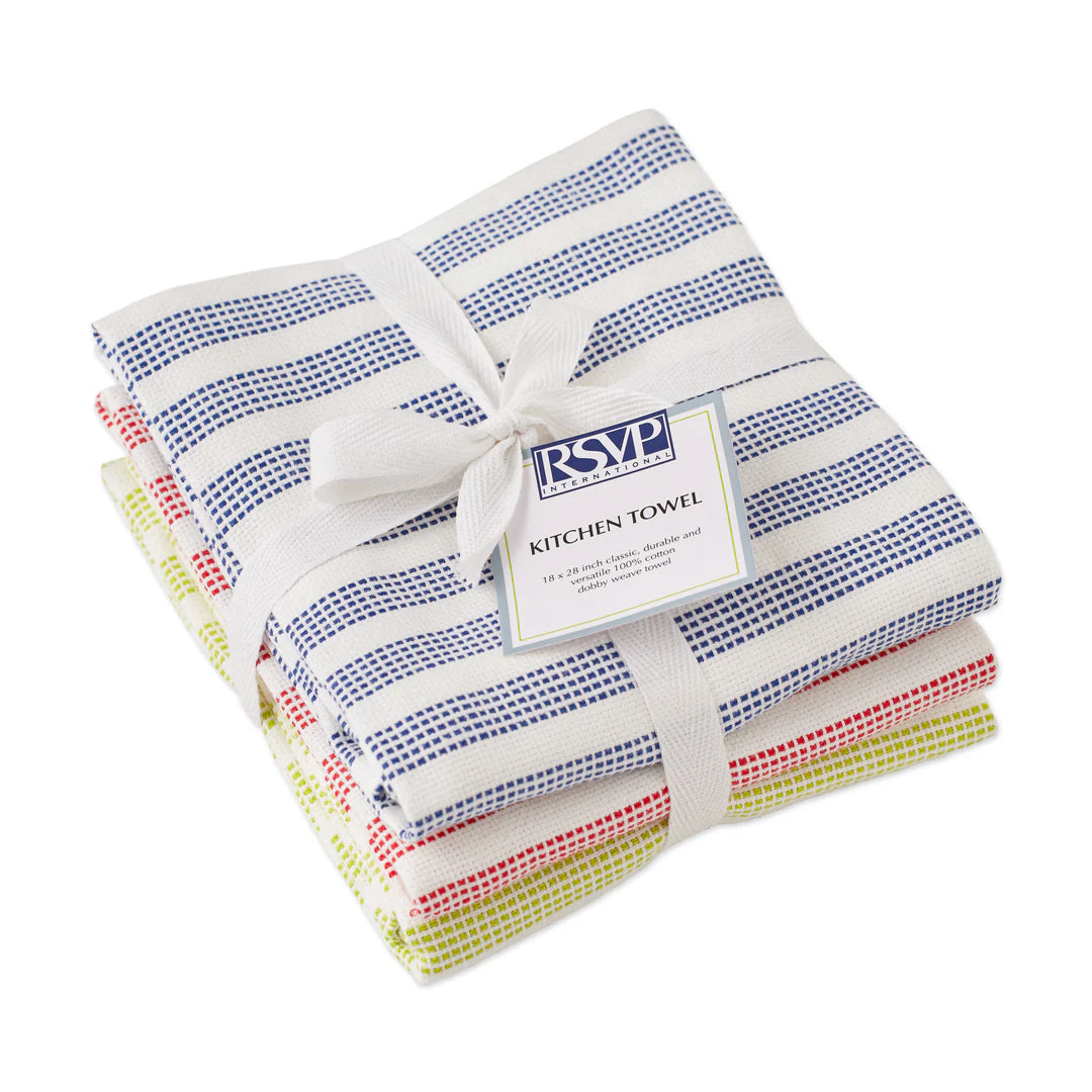 Dobby Towel Set/3 - Assorted