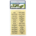 Clear Spice Labels