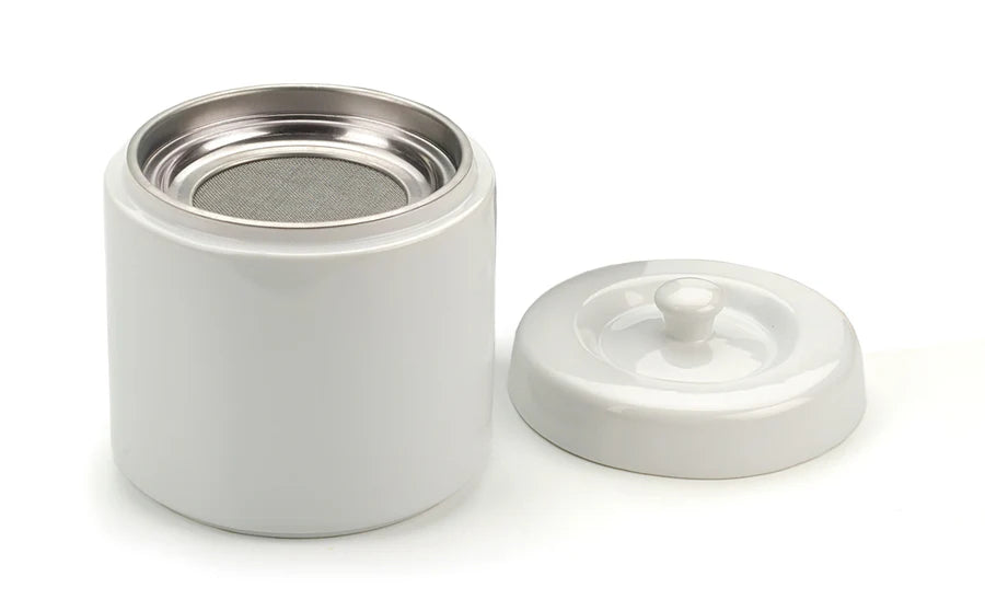 Ceramic Grease Keeper White 6c.