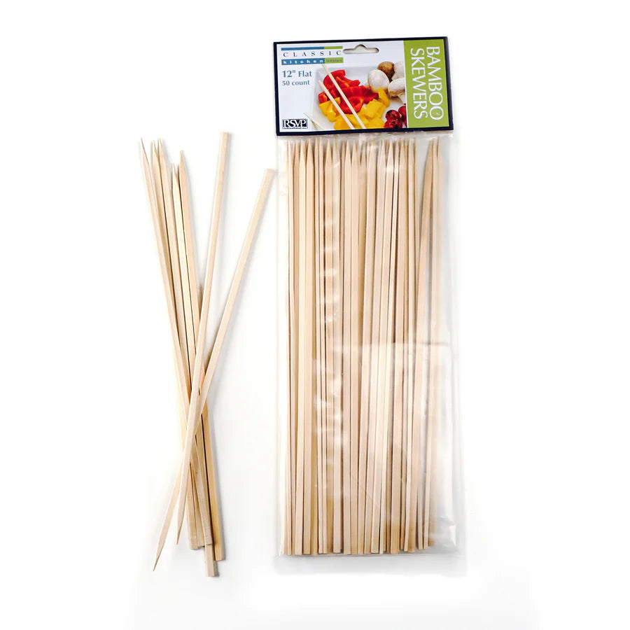 Bamboo Flat Skewer 12in. RSVP
