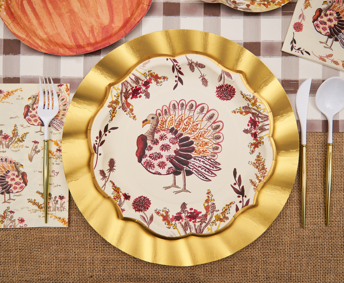 Amber Harvest Dinner Plates/8pk