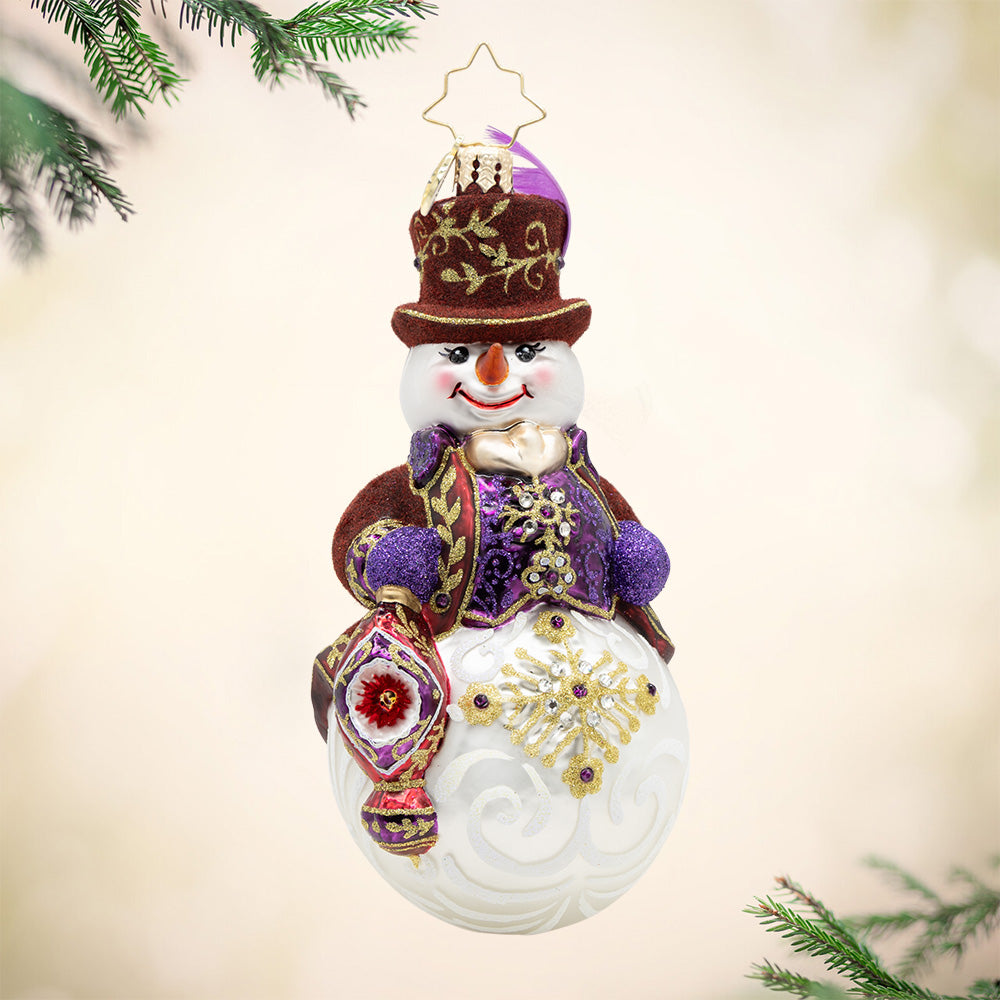 Opulent First Ornament by Christopher Radko