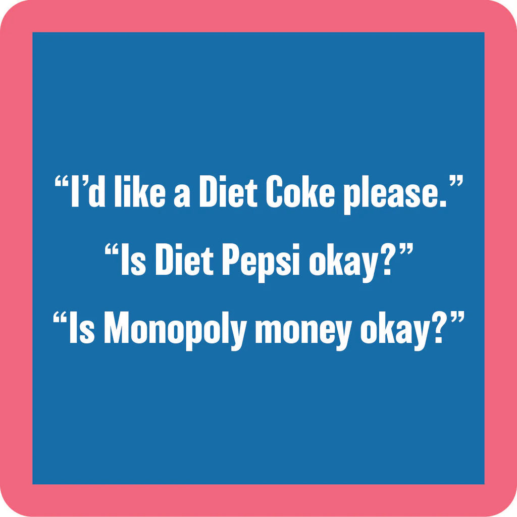 Coaster: Diet Coke