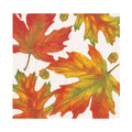 Luncheon Napkins : Autumn Hues White