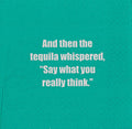 And then the tequila whipsered ... Cocktail Napkins