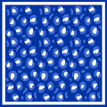 Gameday Bandana Scarf in Royal Blue & White (3 PRINTS) 
