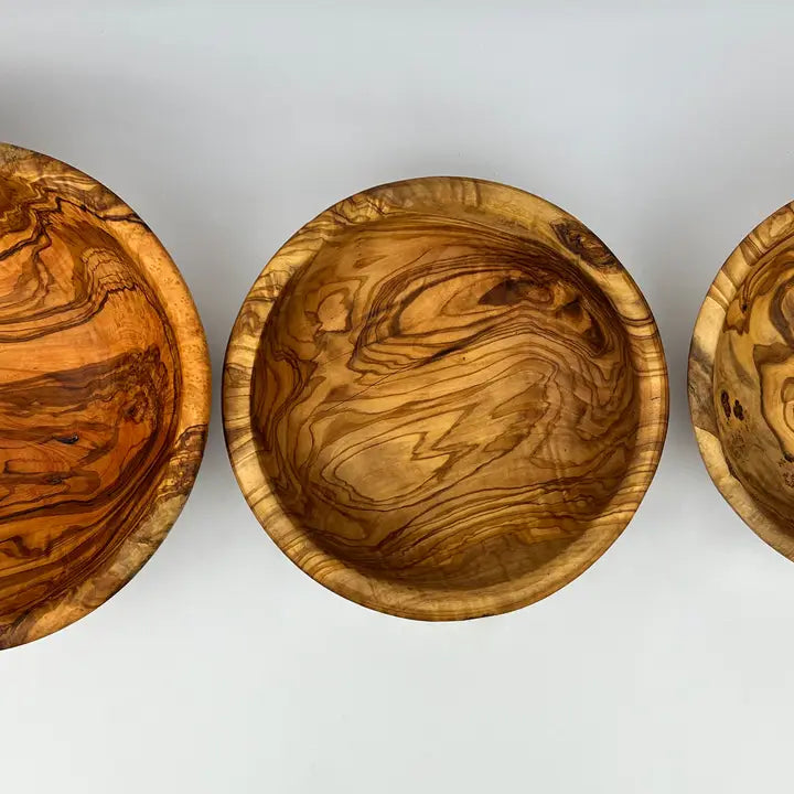 10" Family Salad Bowl, Olive Wood