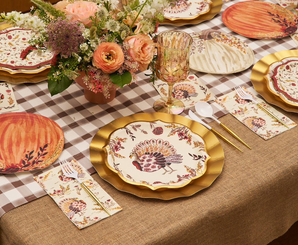Amber Harvest Dinner Plates/8pk