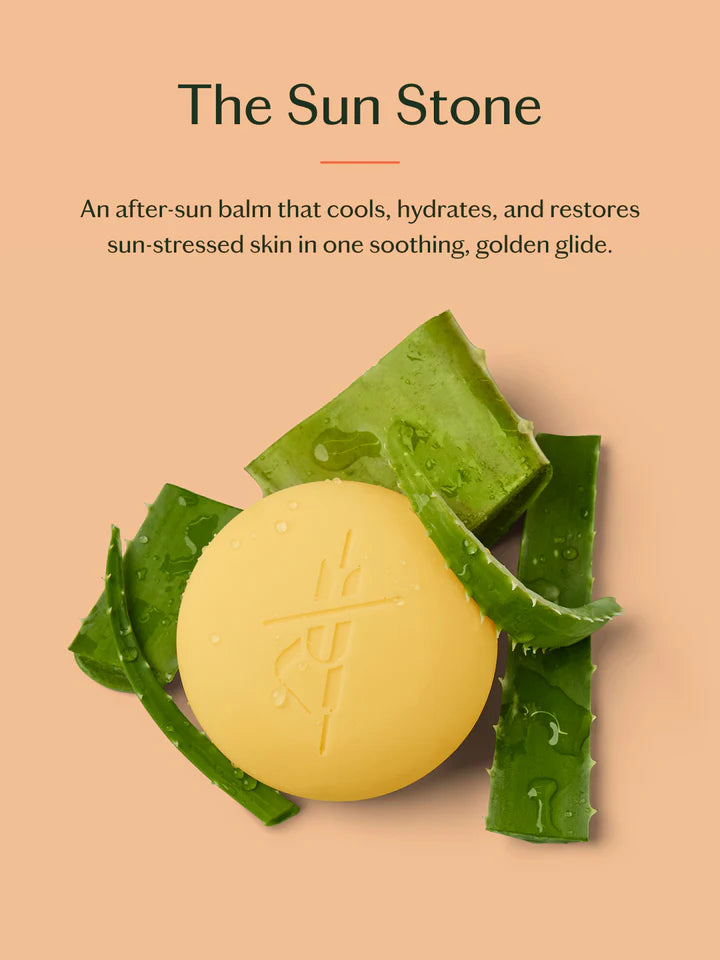 The Sun Stone - After Sun Balm & Lotion Bar