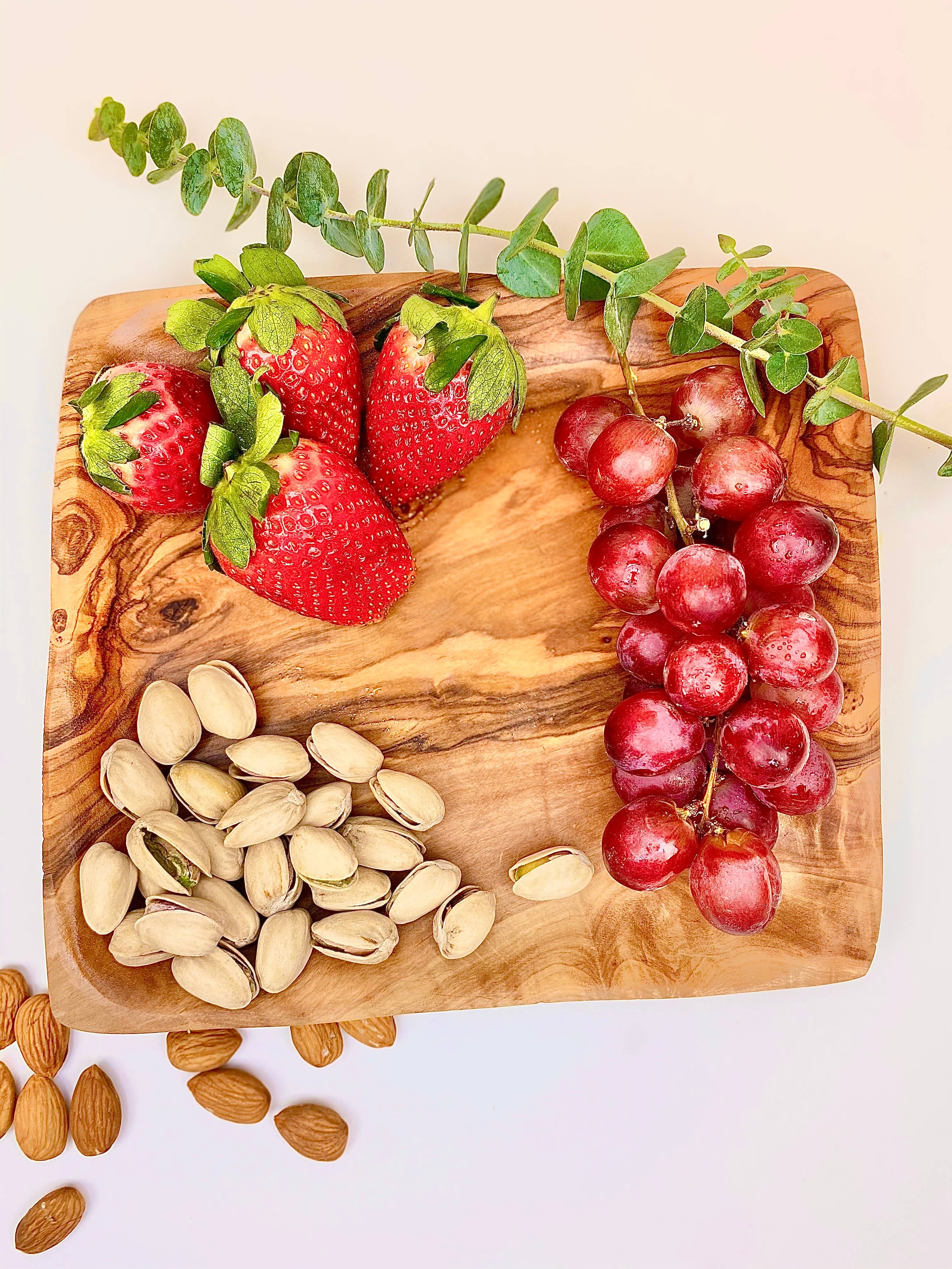 Olive wood Square Dish