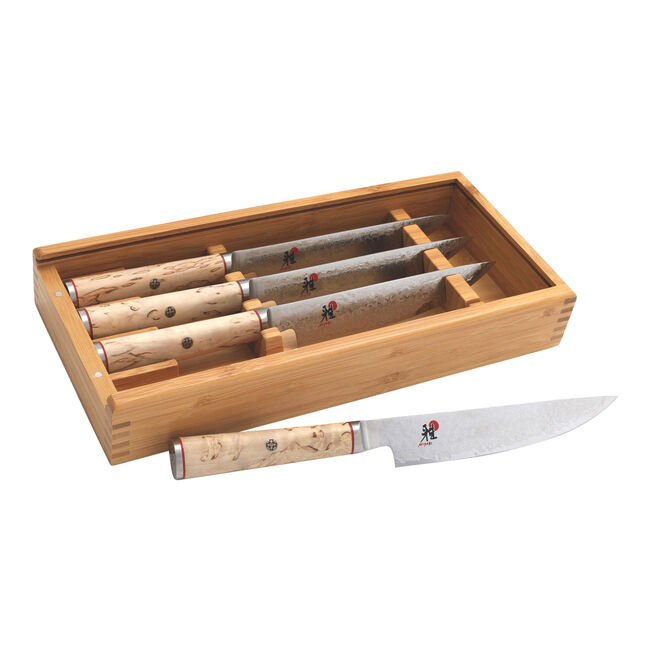 Miyabi Birchwood SG2 Steak Knife Set/4