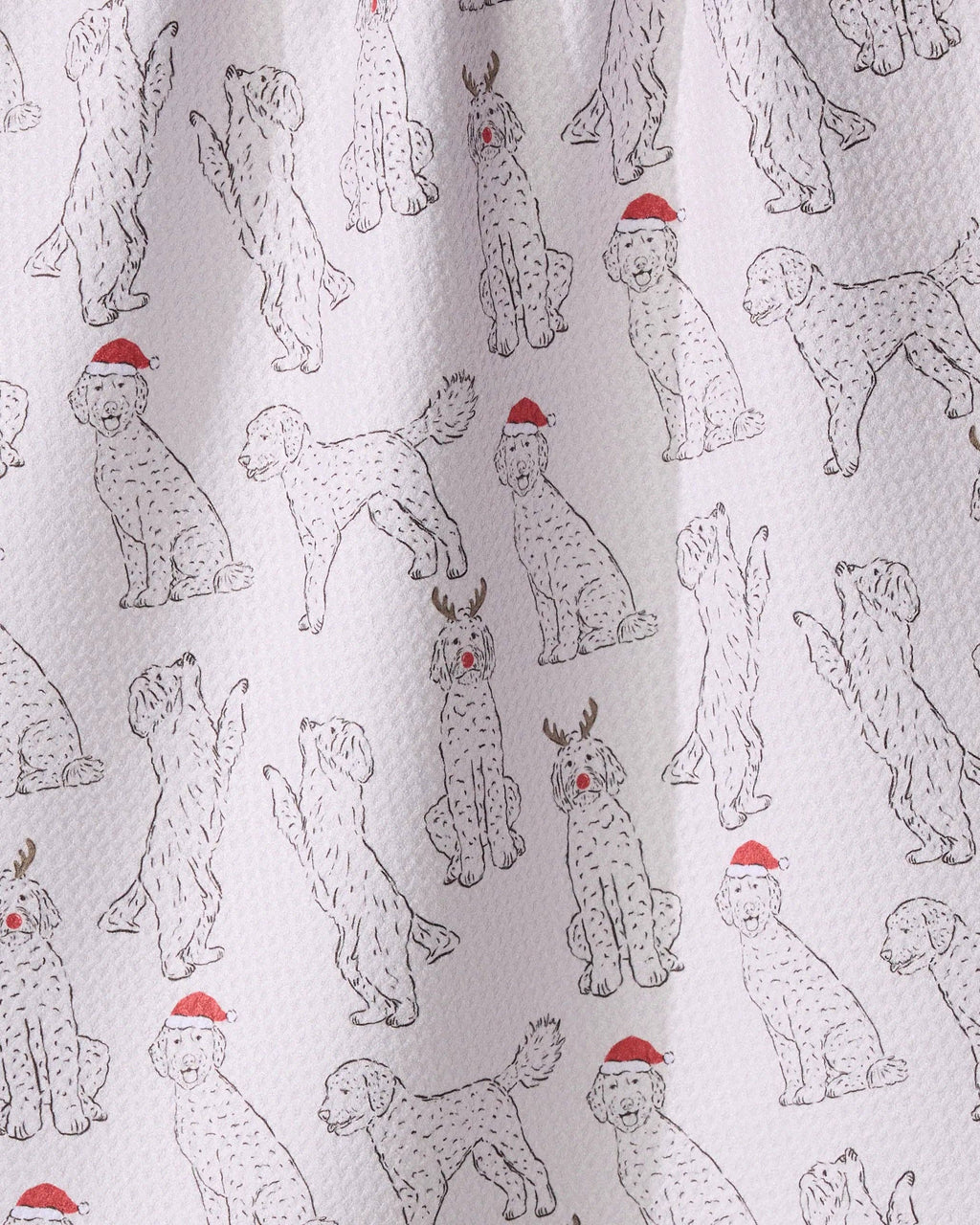 Festive Doodles Tea Towel - Holiday 2026