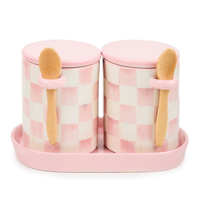 Farmhouse Canisters Set of 2 :