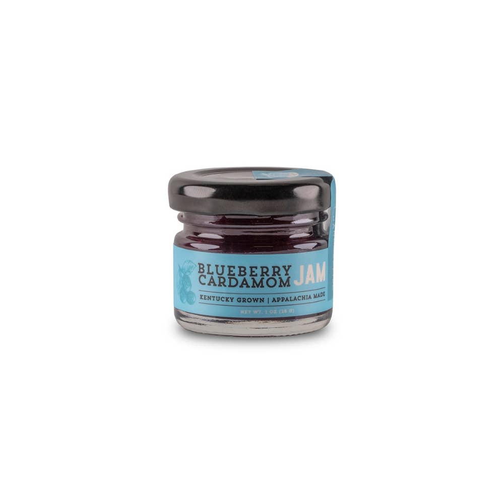 Mini Blueberry Bourbon & Cardamom Jam