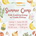 Summer Camp I : June 23-25, 10:30 a.m. to 1:30 p.m.
