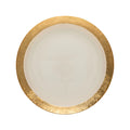 Camilla Glass Charger Plate w/ Gold Rim