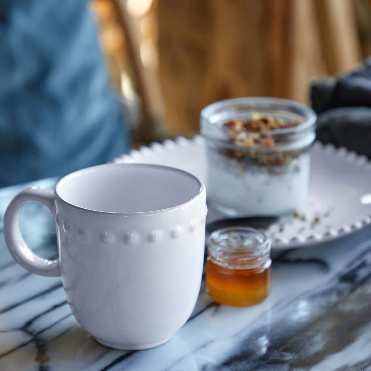 Pearl Mug - White
