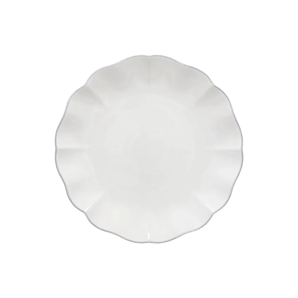 Rosa Dinner Plate White