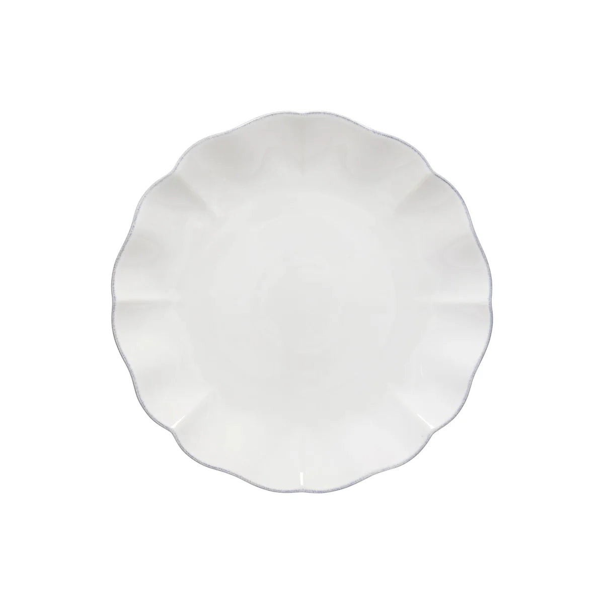 Rosa Dinner Plate White
