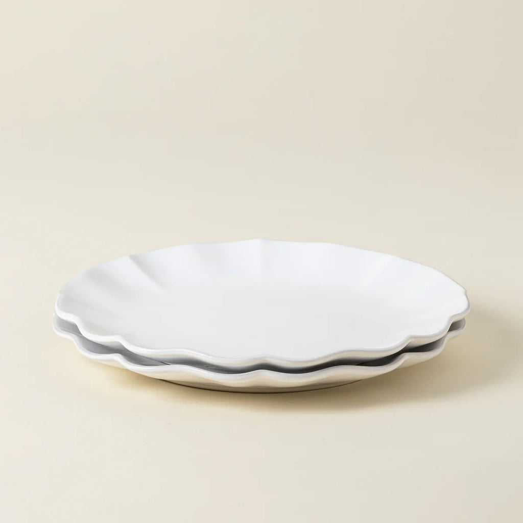 Rosa Dinner Plate White