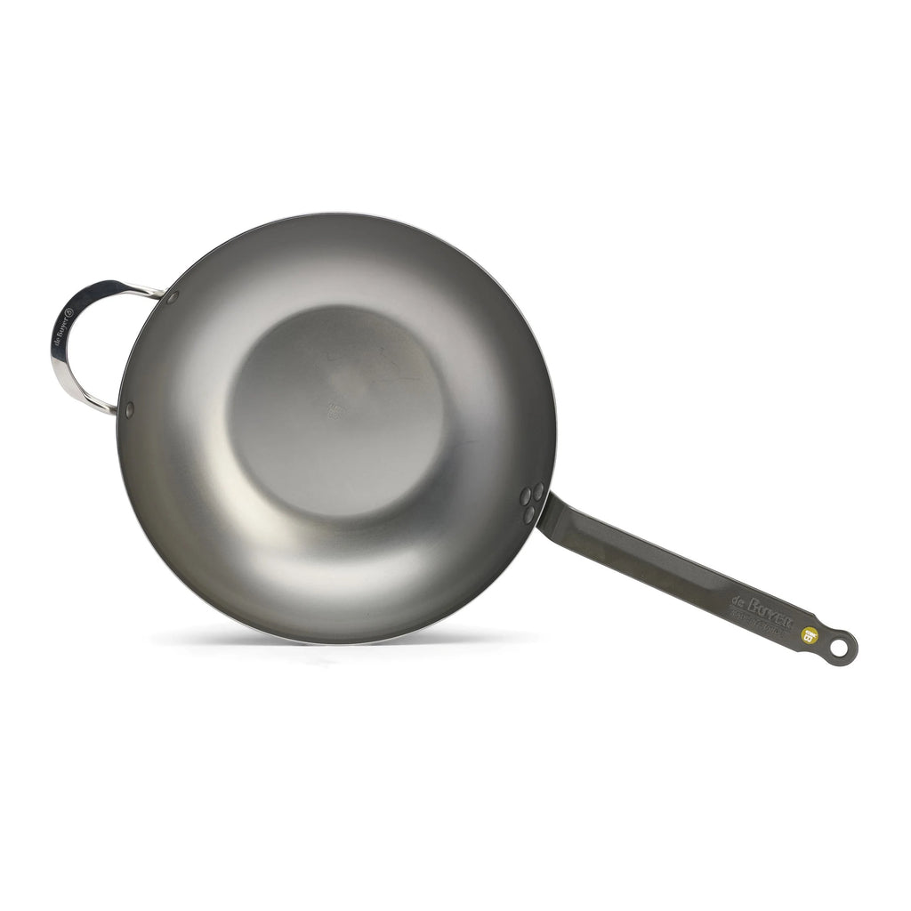 Mineral B Carbon Steel Wok 12.5"