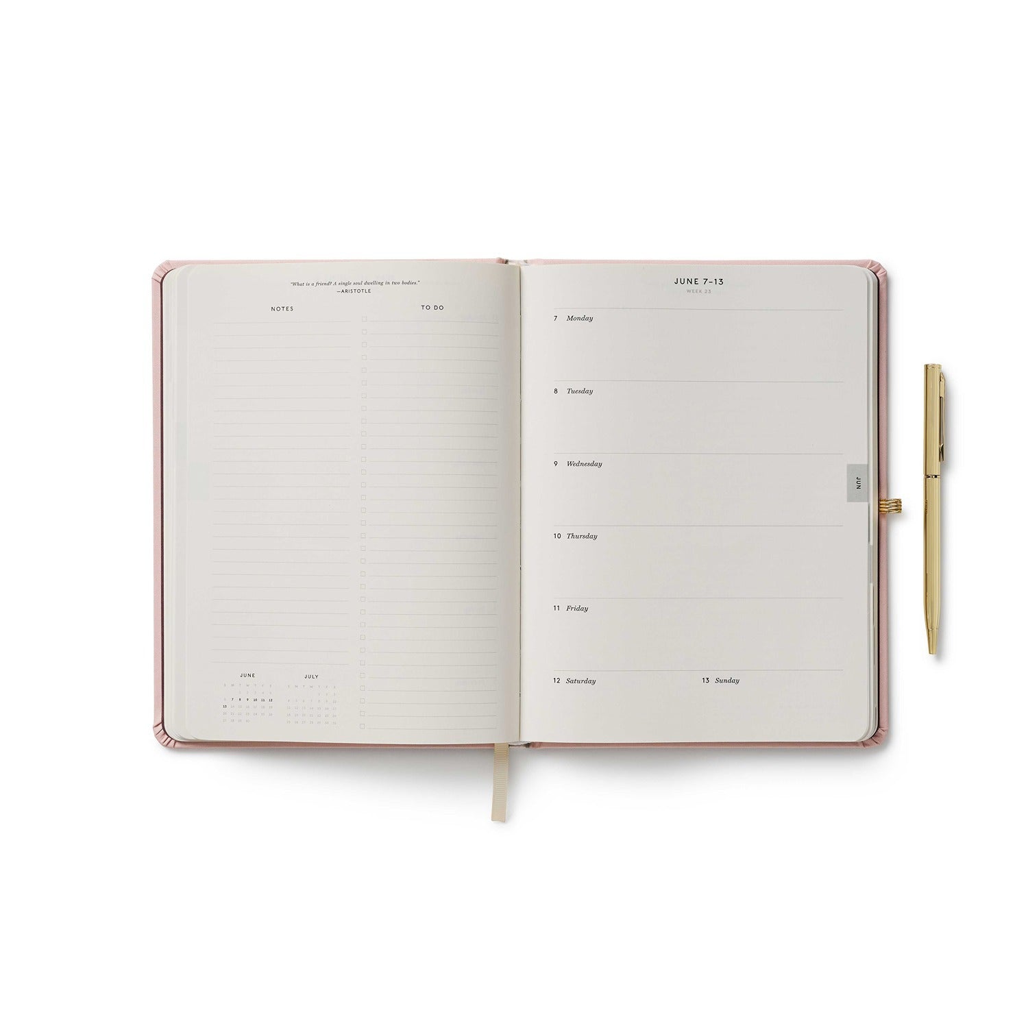 2027 Paisley 12-Month Hardcover Planner with Pen