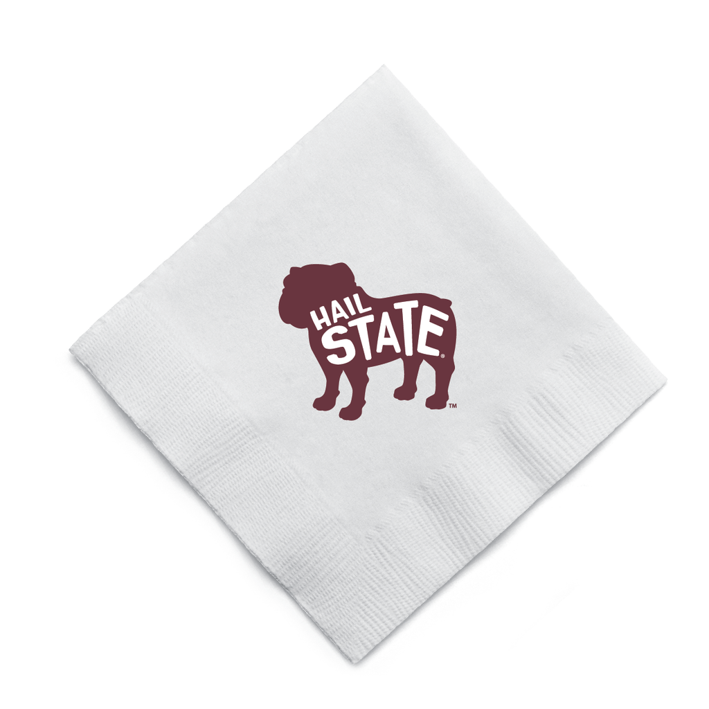 Hail State Dawg Cocktail Napkins