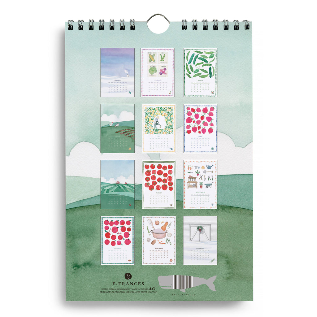 A Year in the Garden Little Wall Calendar