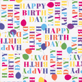 8ft Roll Wrap :  Birthday Surprise