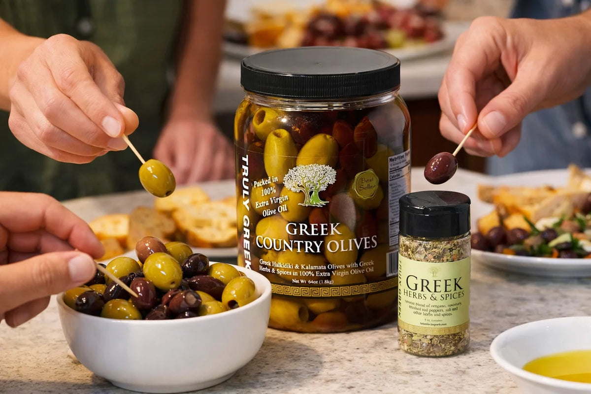 Greek Country Olive Mix by Truly Greek