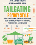 09/22/26 Tailgating Po'Boy Style with Art of Roux's Kyle Bass