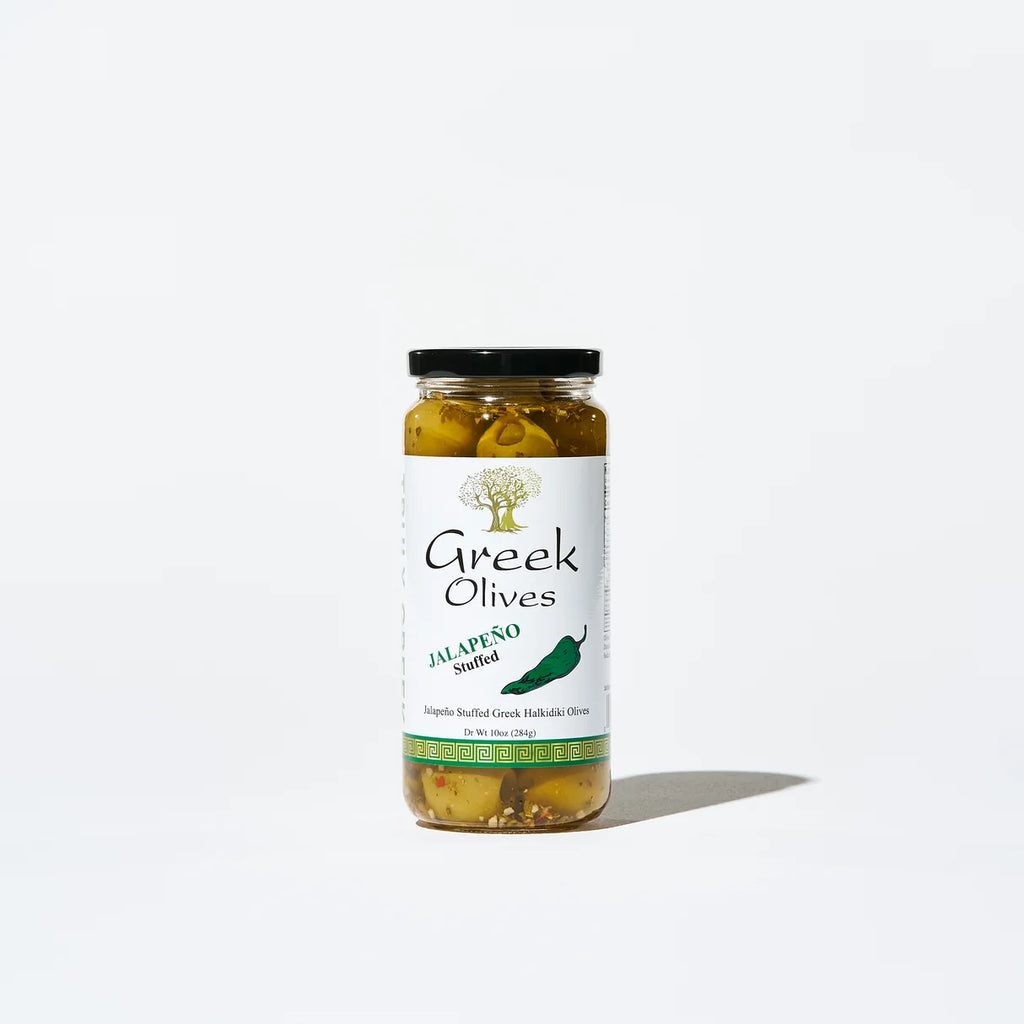 Jalapeno Stuffed Olives by Truly Greek