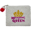 Mahjong Queen Beaded Coin Purse