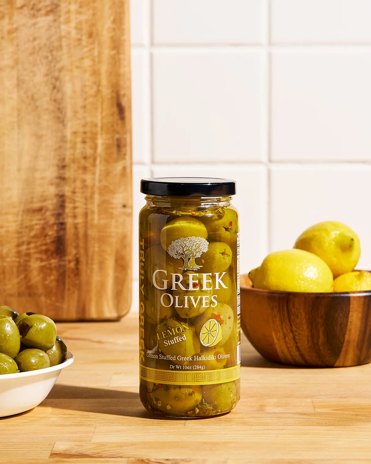 Lemon Stuffed Olives by Truly Greek