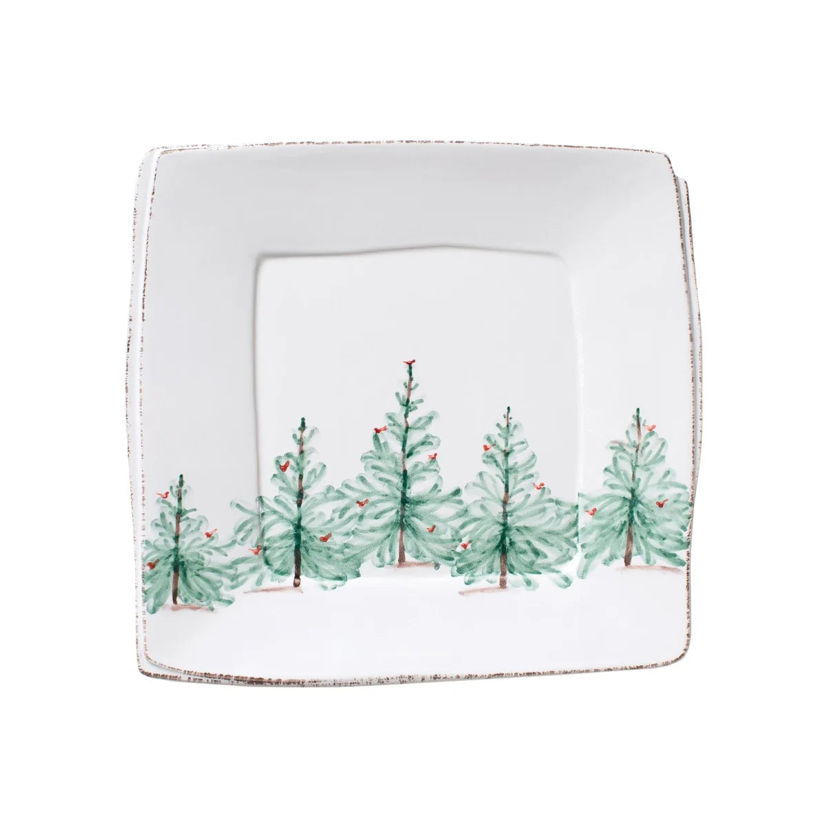 Melamine Lastra Holiday Square Platter