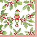 Cocktail Napkins : Jingle Elves