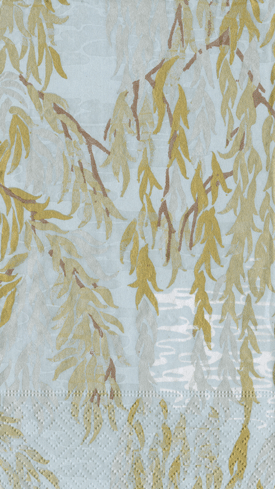 Willows Silver Guest Towel