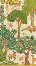 Arcadian Forest Linen Guest Towel