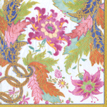 Cocktail Napkins : Tobacco Leaf Ivory