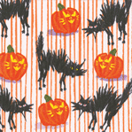 Cocktail Napkins : Halloween Cats