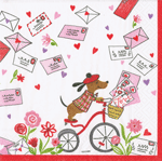 Cocktail Napkins : Love Notes