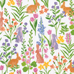 Cocktail Napkins : Bunny Field