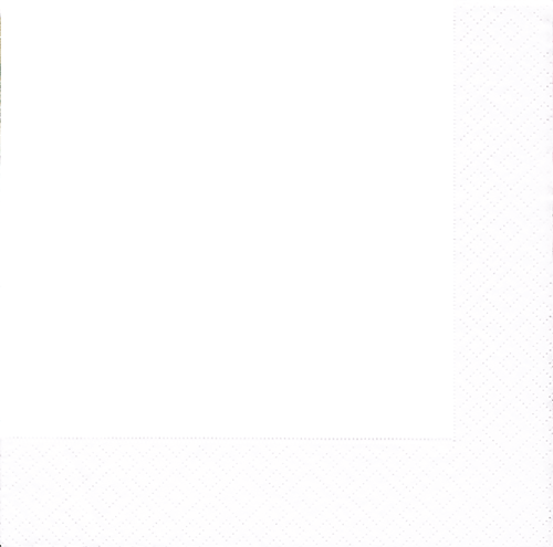 Luncheon Napkins :  White Pearl 2
