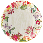 Berry Botanical Taupe Salad Plates