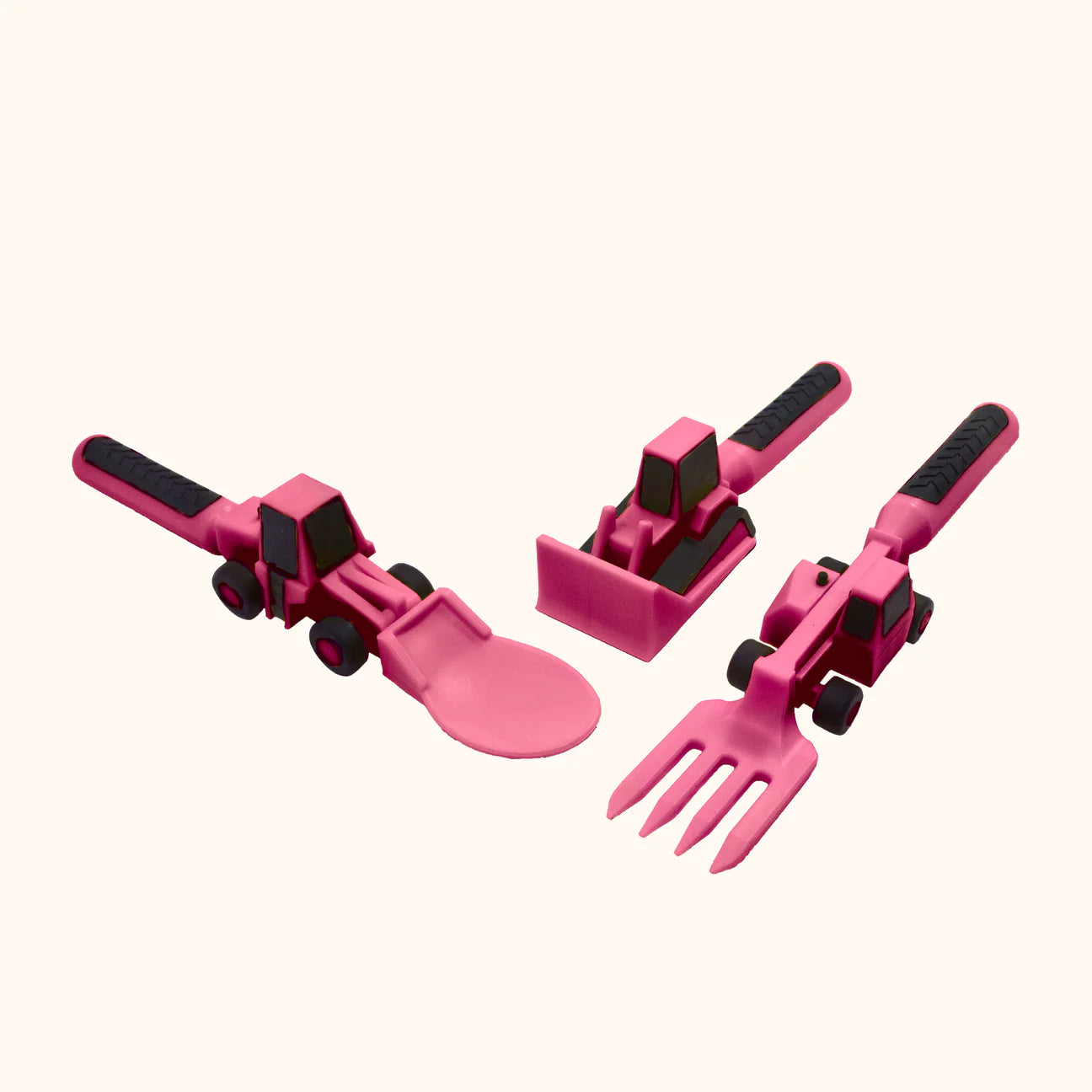 Pink Construction Utensils S/3
