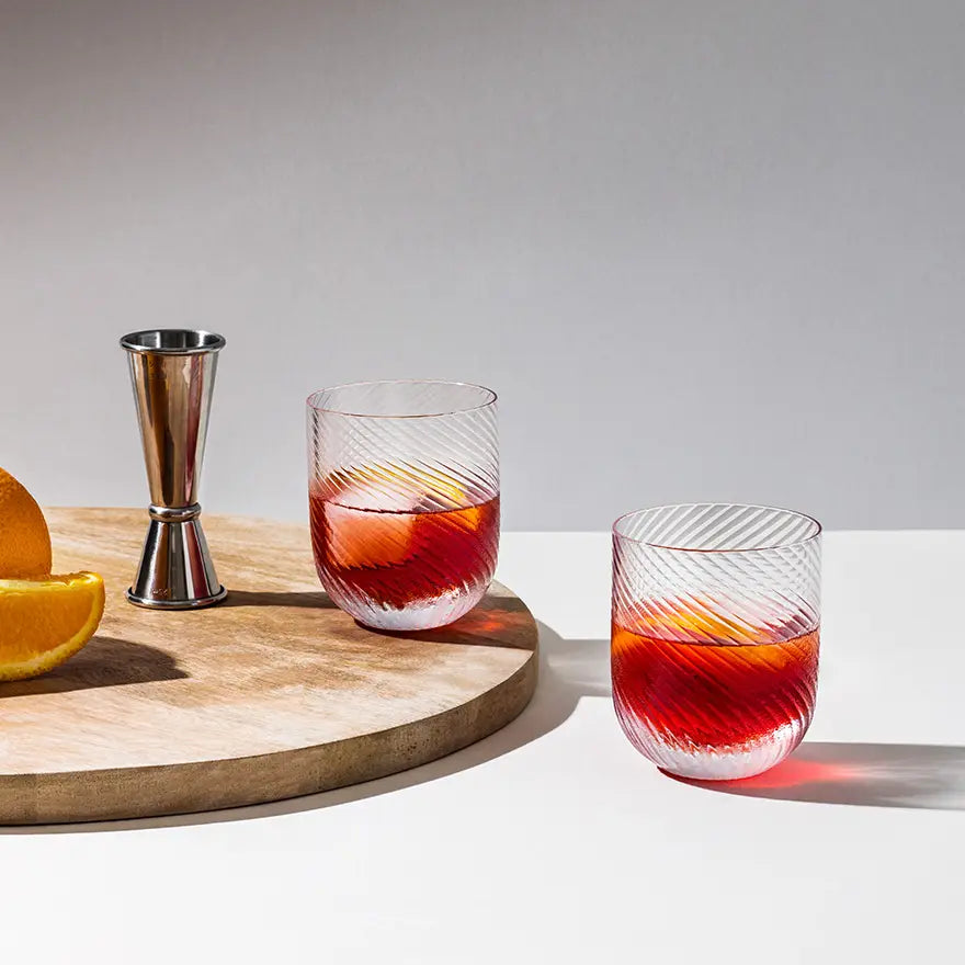 Optic Tumbler Clear S/2