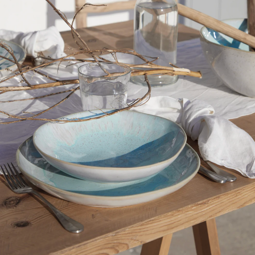 Eivissa Dinner Plate, Sea Blue