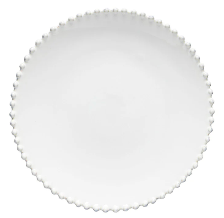 Pearl White Dinner Plate by Costa Nova