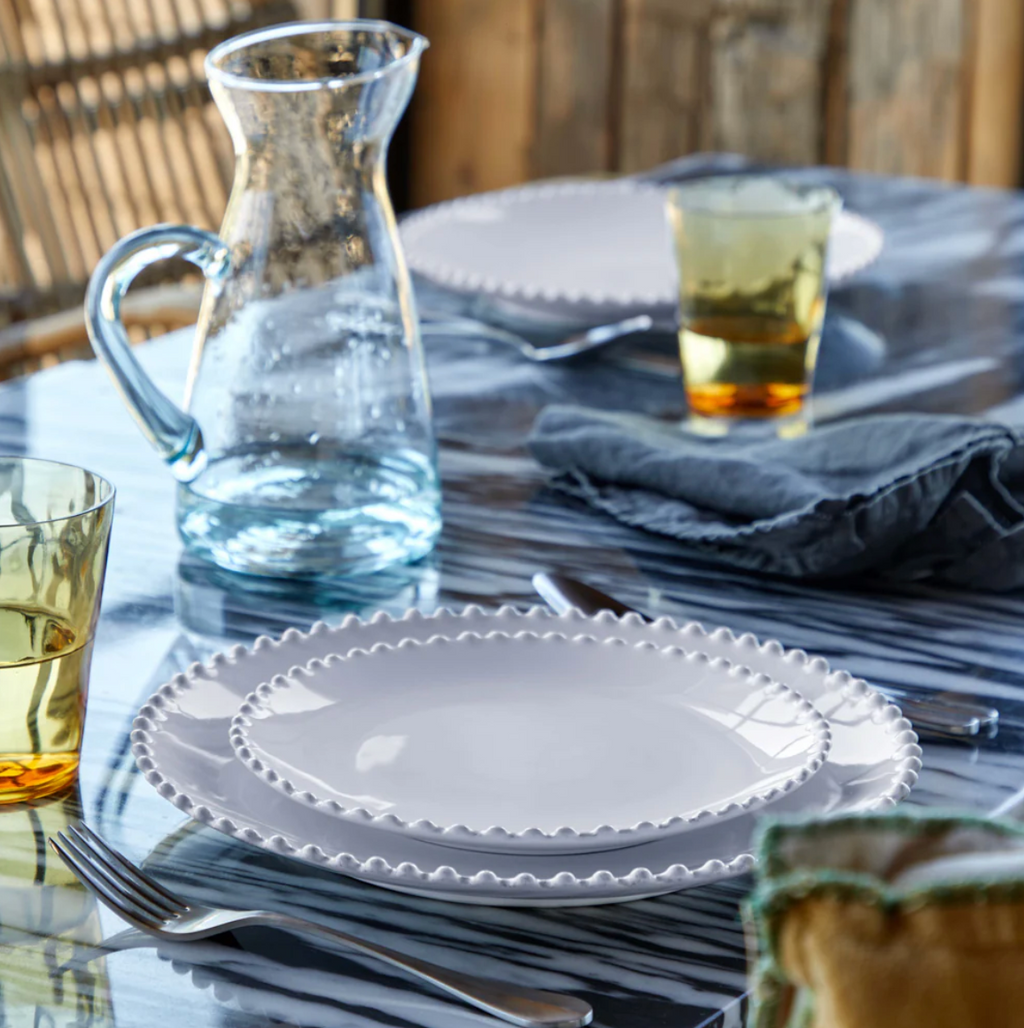 Pearl White Dinner Plate by Costa Nova