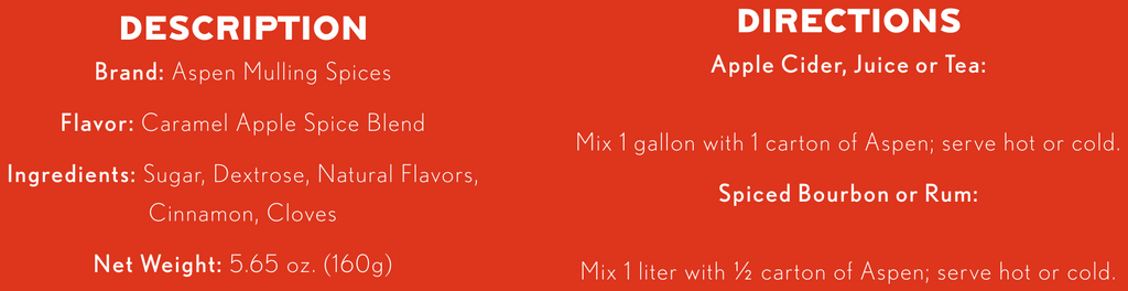 Caramel Apple Mulling Spice